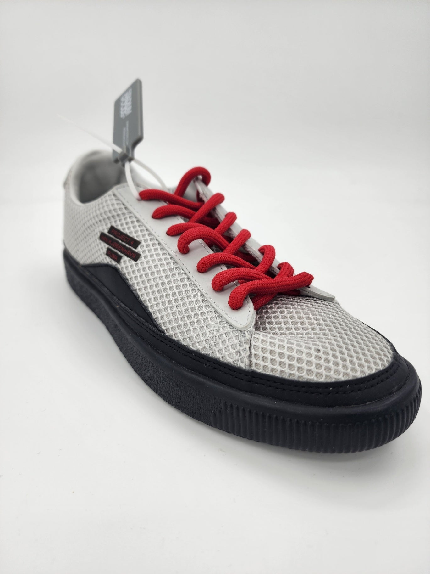 Puma Textile Solid Trainer Leisure White Project Men Casual Trainers Size UK 5.5