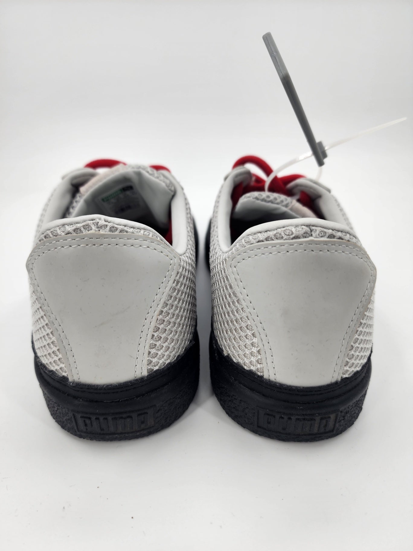 Puma Textile Solid Trainer Leisure White Project Men Casual Trainers Size UK 5.5
