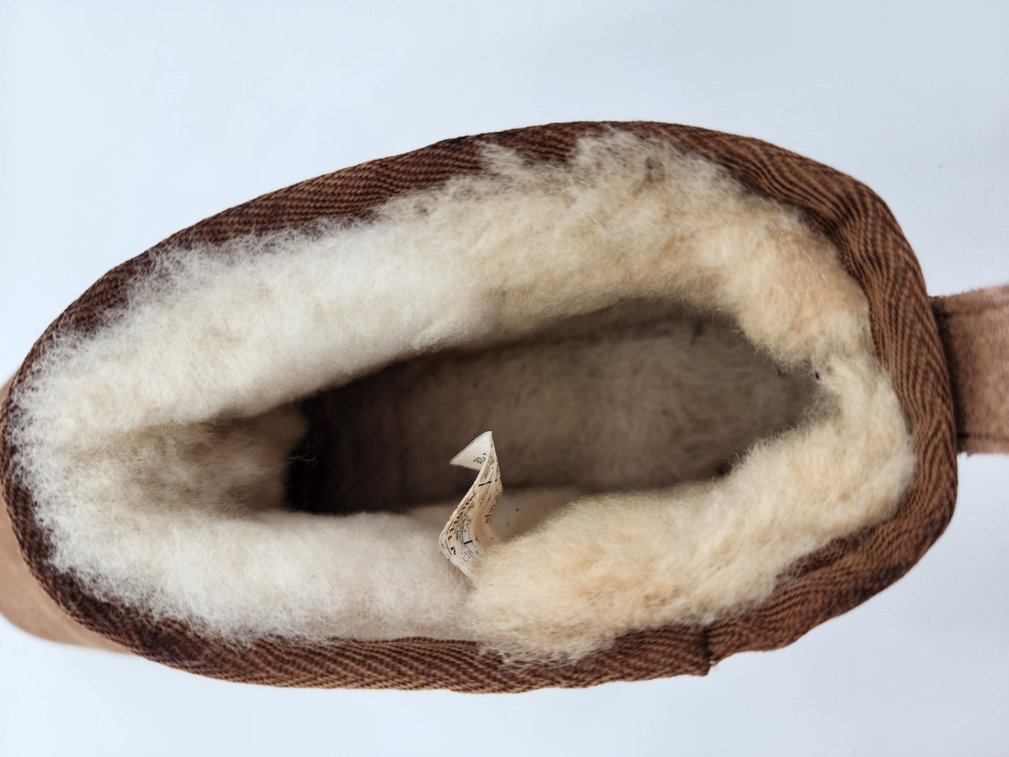 New UGG Sheepskin Solid Classic Mini Chestnut Boot Women Solid Winter Size UK 6