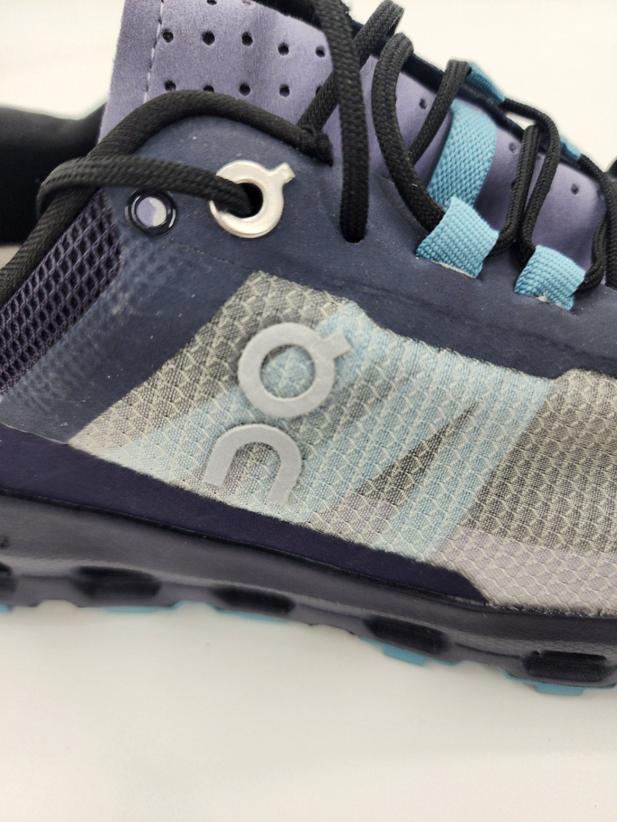 On Textile Solid Trail Running Navy Cloud Women Sport Solid CloudTec Size UK 4