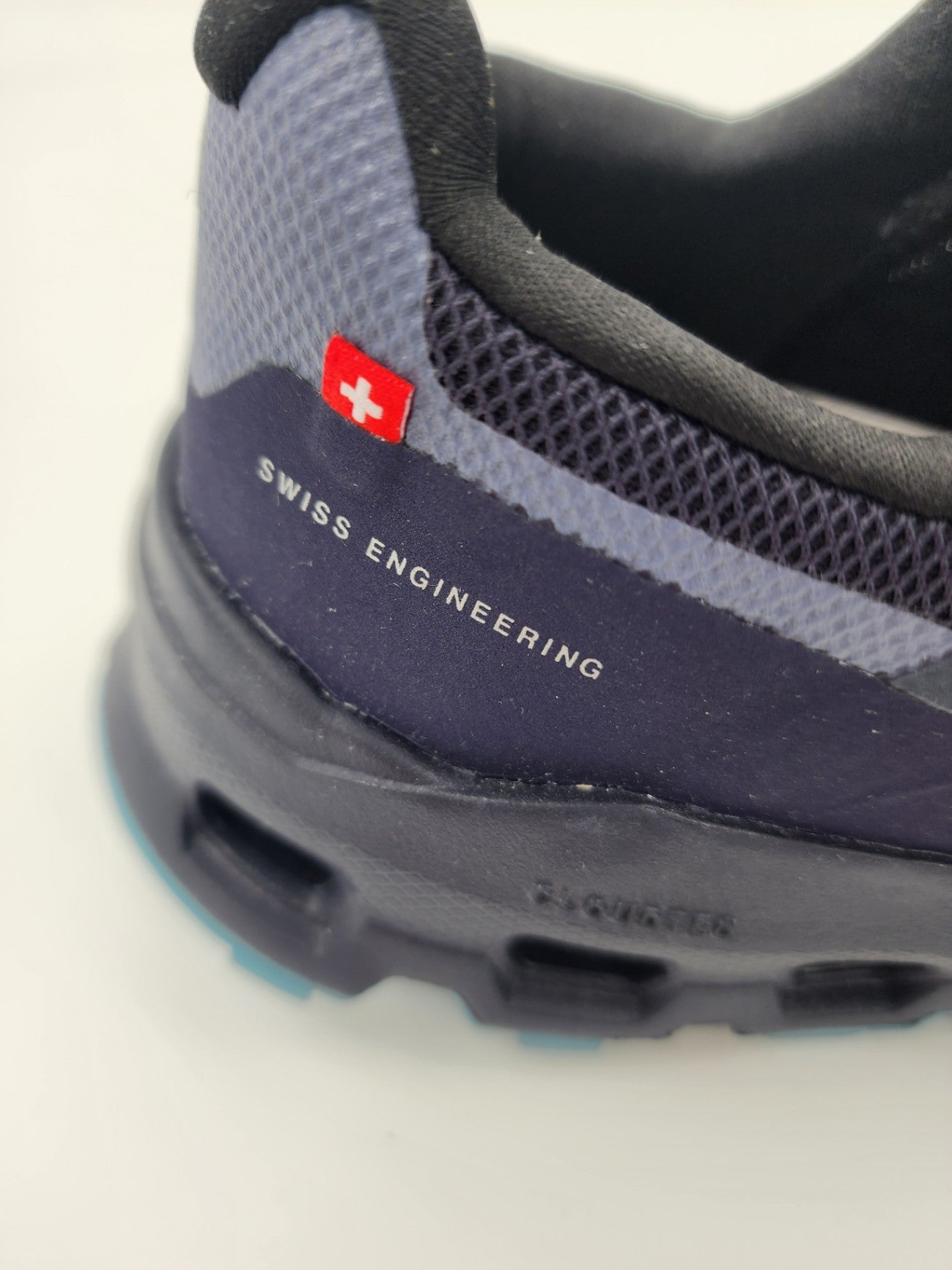 On Textile Solid Trail Running Navy Cloud Women Sport Solid CloudTec Size UK 4