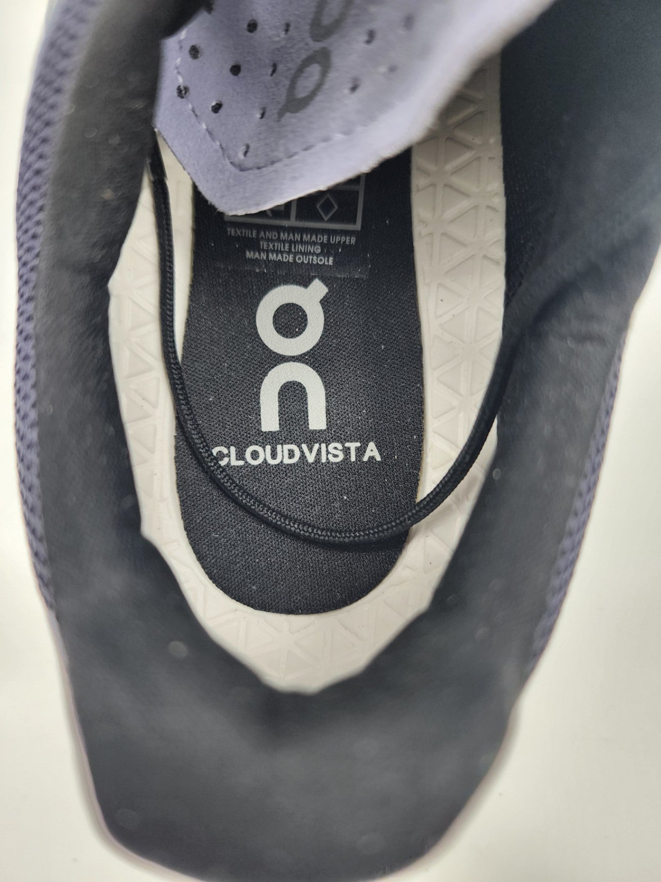 On Textile Solid Trail Running Navy Cloud Women Sport Solid CloudTec Size UK 4