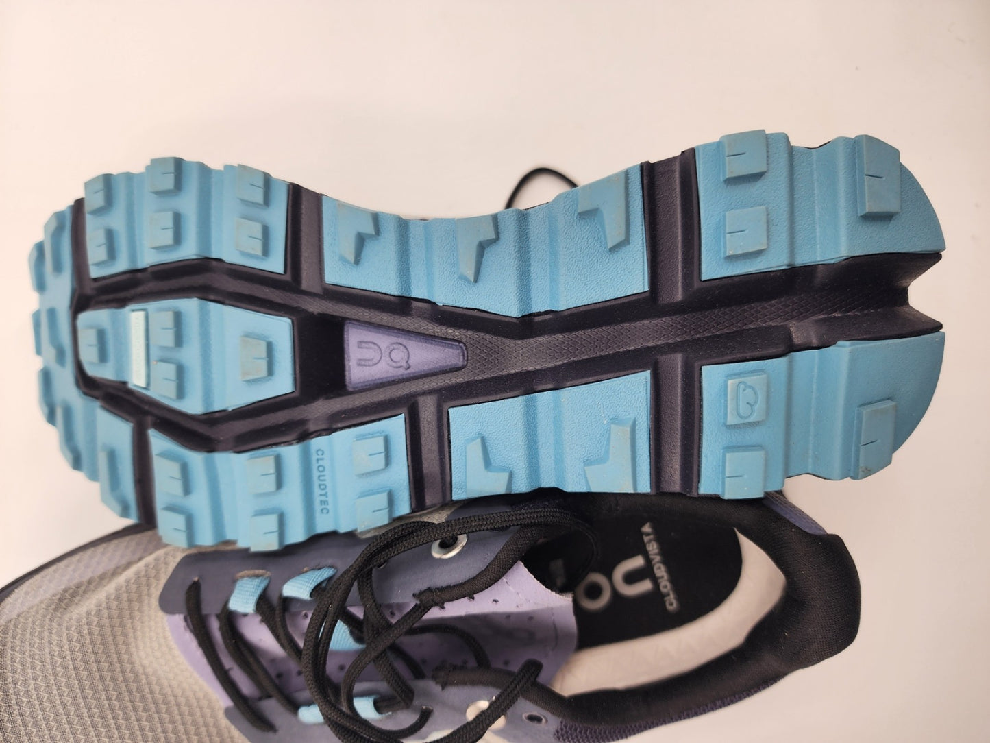 On Textile Solid Trail Running Navy Cloud Women Sport Solid CloudTec Size UK 4
