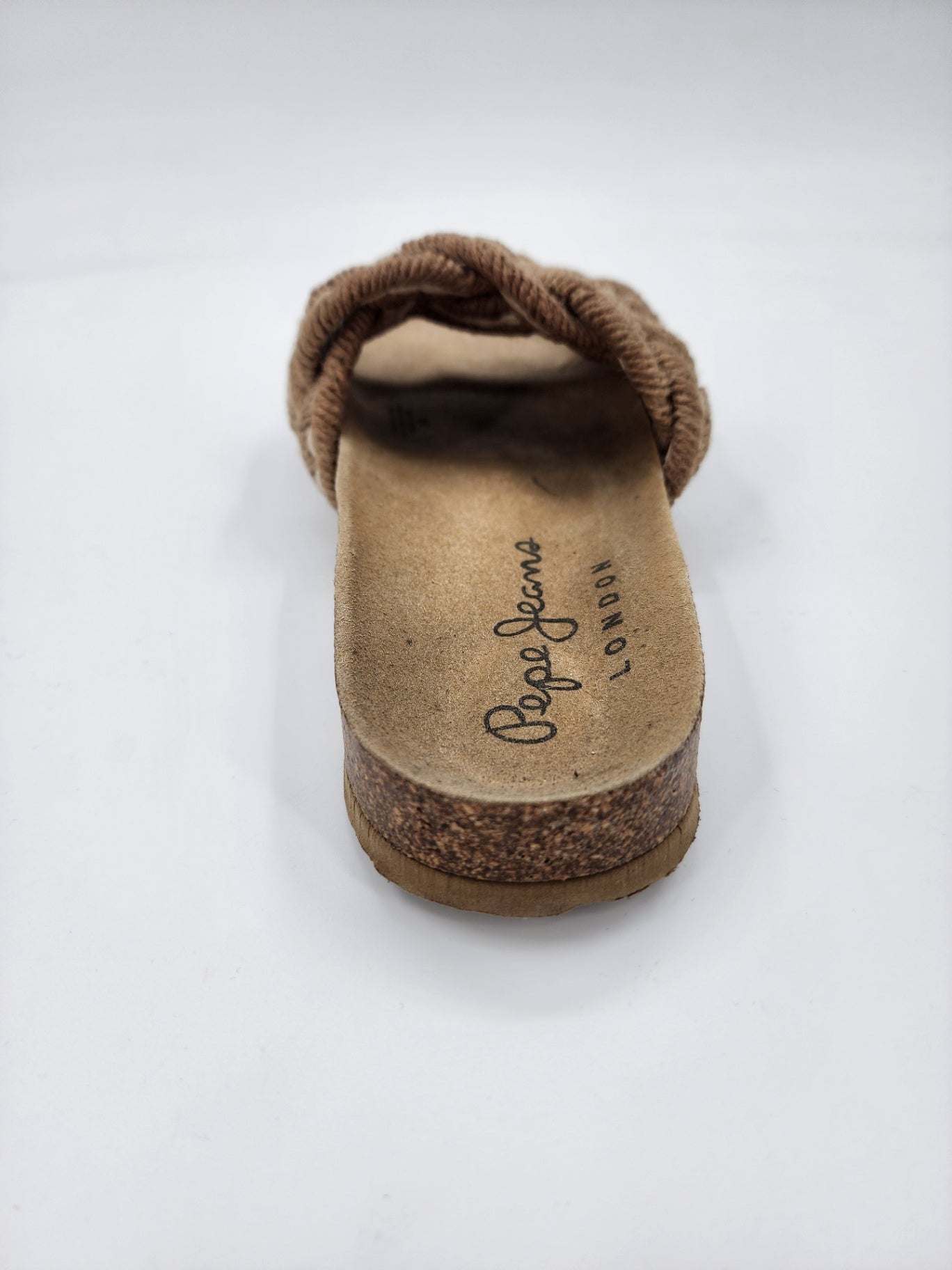 New Pepe Jeans Rope Flat Sandals - Casual Brown (Size 5) Women Casual Size UK 5