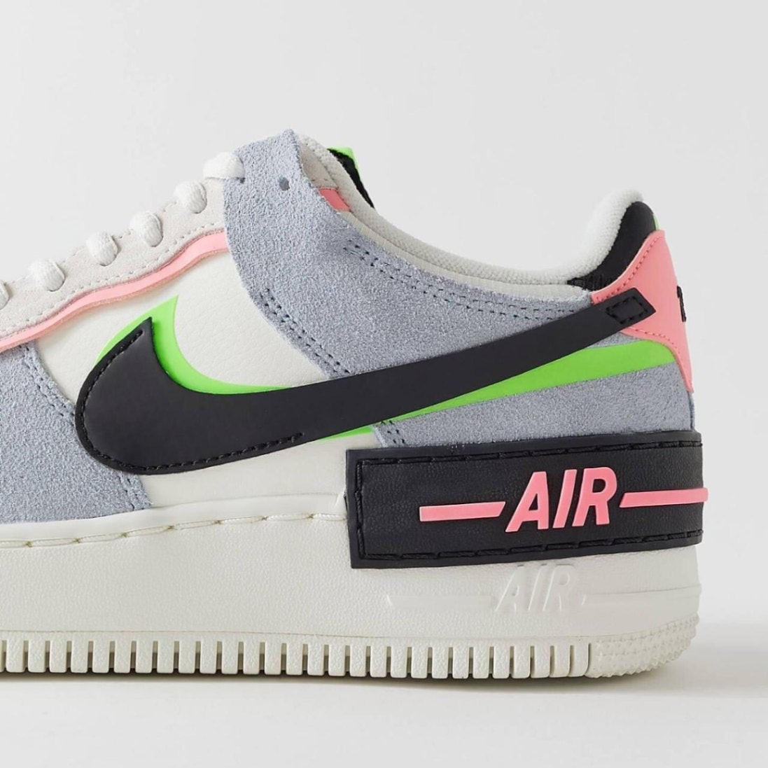 Nike Air Force 1 Shadow Sneakers Grey/Black/Pink